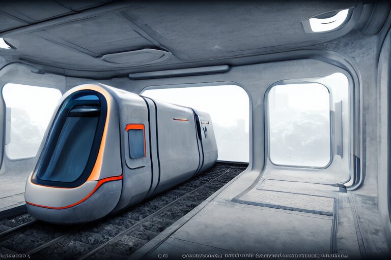 futuristic train, solidworks, octane render, studio light, 3 5 mm 