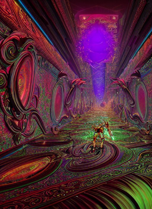 A psycadelic realm