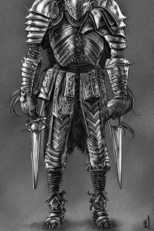 armoured warrior, symmetrical, highly detailed, digital art, rose thorn themed armour, sharp focus, trending on art station, kentaro miura manga art style 