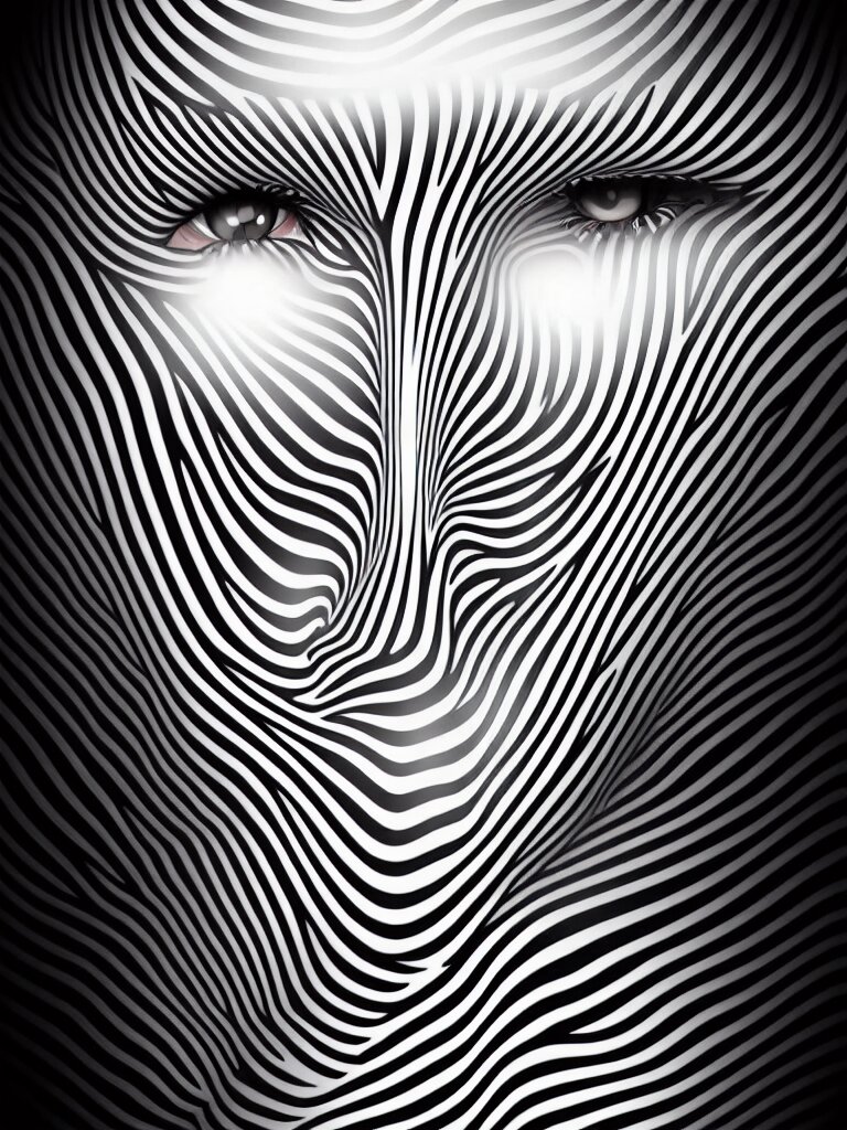 Illusion dangerous image