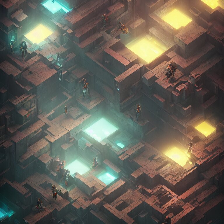isometric Dead Space action role playing game by Tooth Wu and wlop and beeple. octane render, trending on artstation, greg rutkowski very coherent symmetrical artwork. cinematic, hyper realism, high detail, octane render, 8k