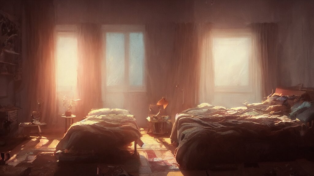 The scene opens in a cozy bedroom with a young boy named Timmy, around 6 years old, sitting on his bed. He's wearing pajamas, and his eyes are wide with excitement
