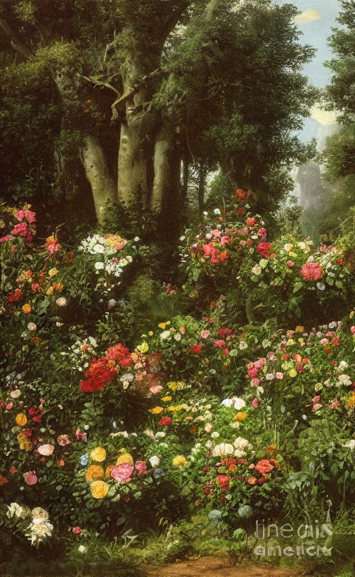 Flower garden 