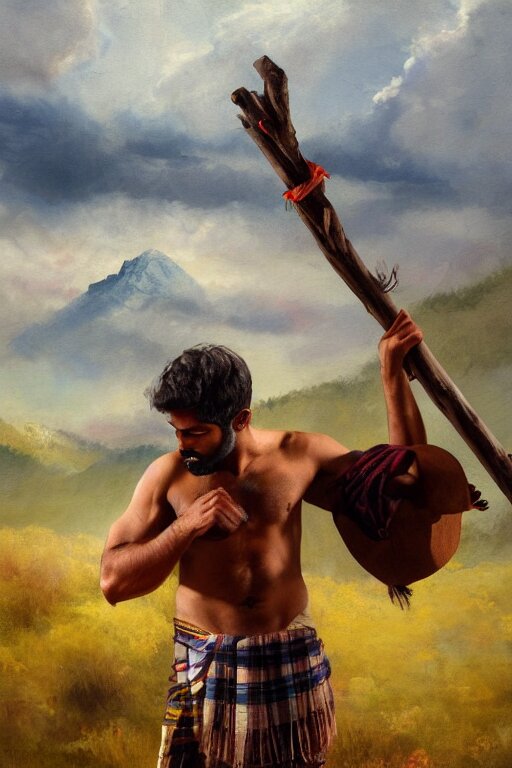 Baahubali scene
