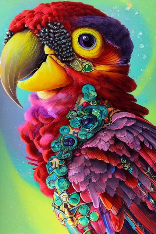 Color parrot