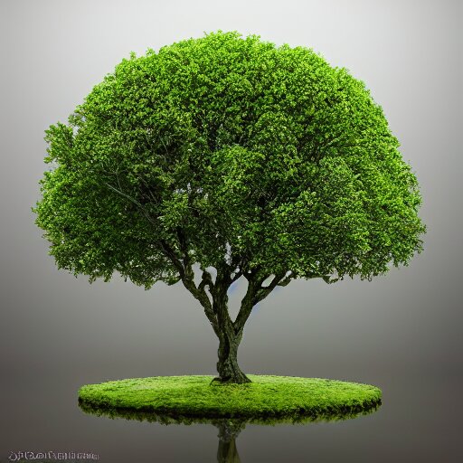 Soul Tree of the Earth, Perfect Symmetry-left side Chaos, Right side Serenity, Circular Base Surrounding Grand Tree, Cinematic, Ultrarealistic, Inv intricate Detail, Fine Detail, Small Details, Extra Detail, High Resolution, Octane Render, 8K, Ultradetailed, Photorealistic. tree is swing are the wind but returns to initial position