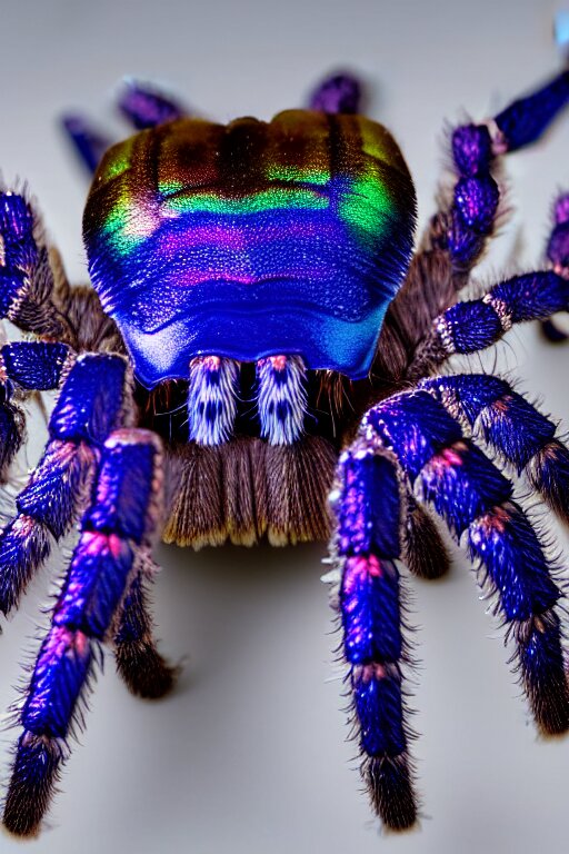 Rainbow eye lashes 