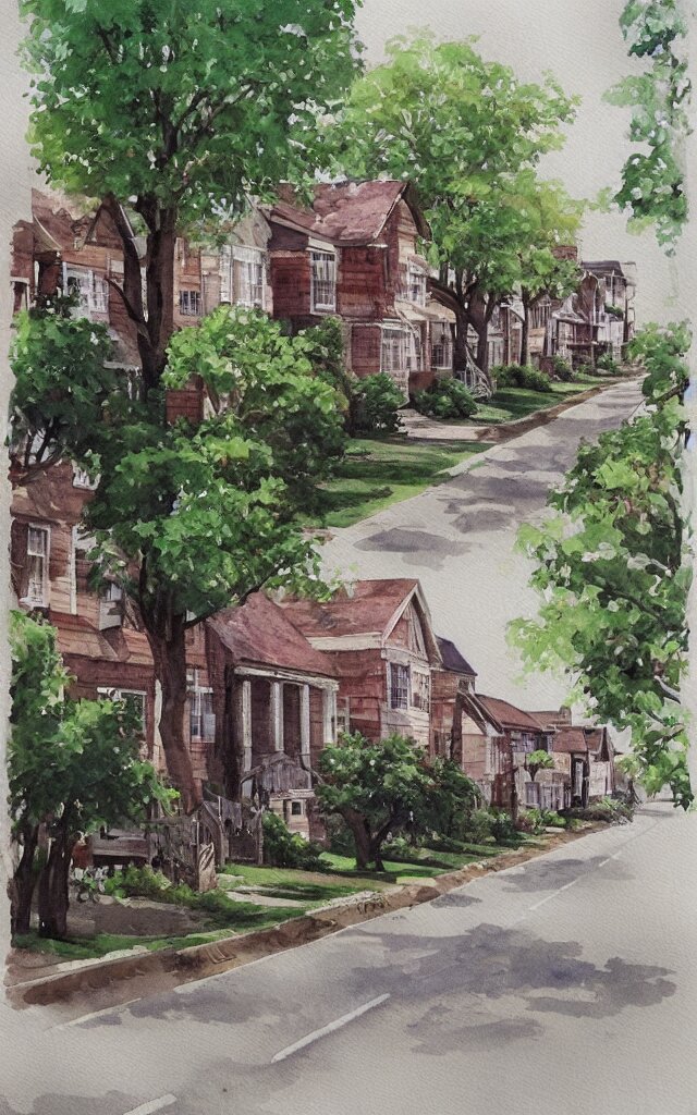 Green Street West water