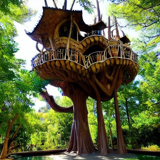 amazing tree house 