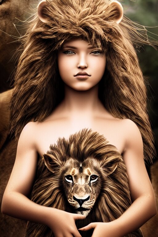 young Lion warrior