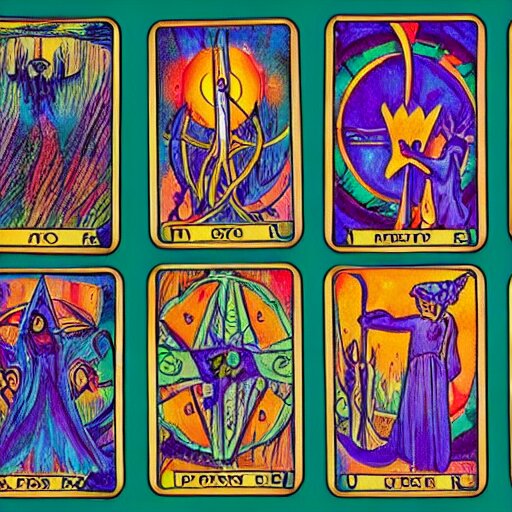 tarot art voodoo magick realm cast