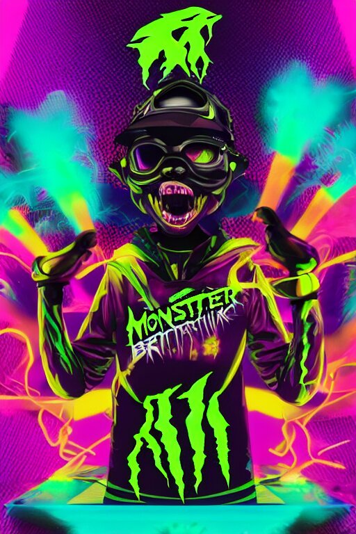 monster energy brink, mellow colors, warm lighting, trending on artstation and behance. choose a more muted color palette and add a natural light source to soften the harsh light