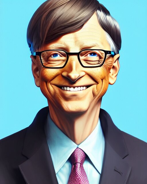 Make him look like real bill gates