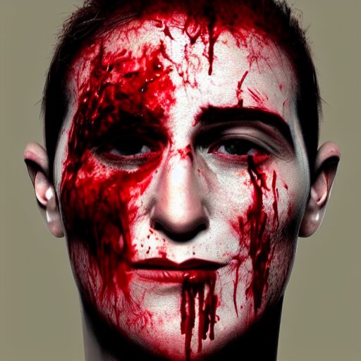 fade in the head, and make the blood look like it's being emitted from the ears