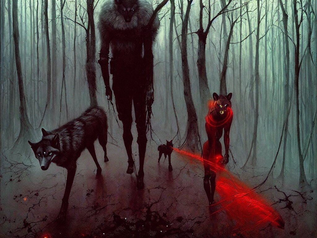 Evil under the dog