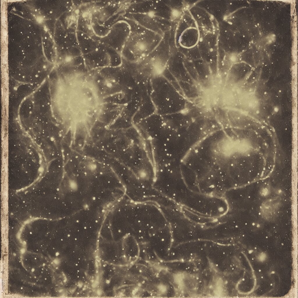 tintype of cosmic horror