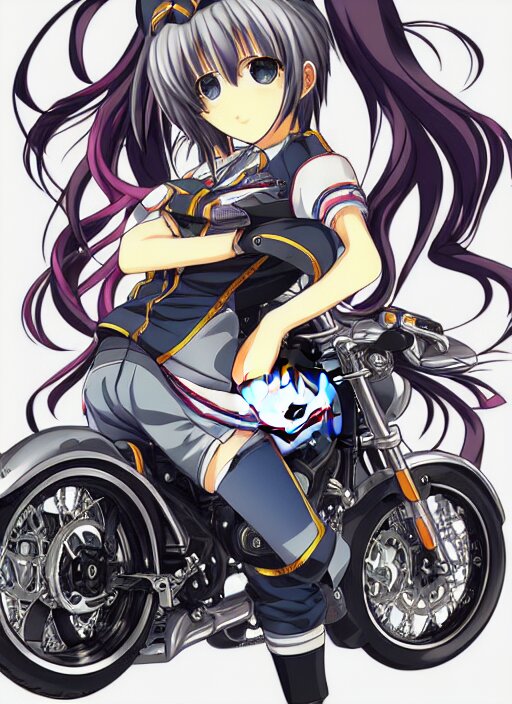 Change the motorcycle waifu to a car