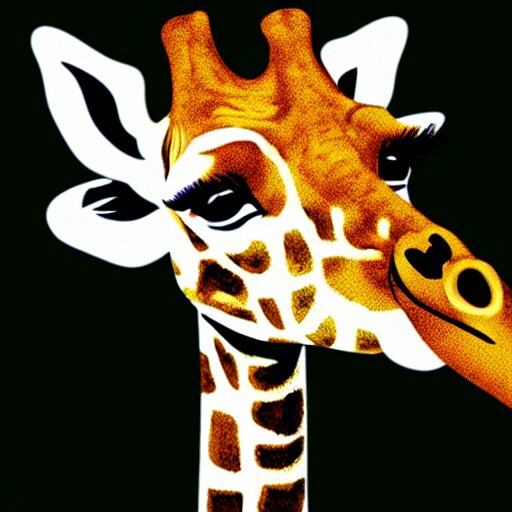 giraffe smoking weed 