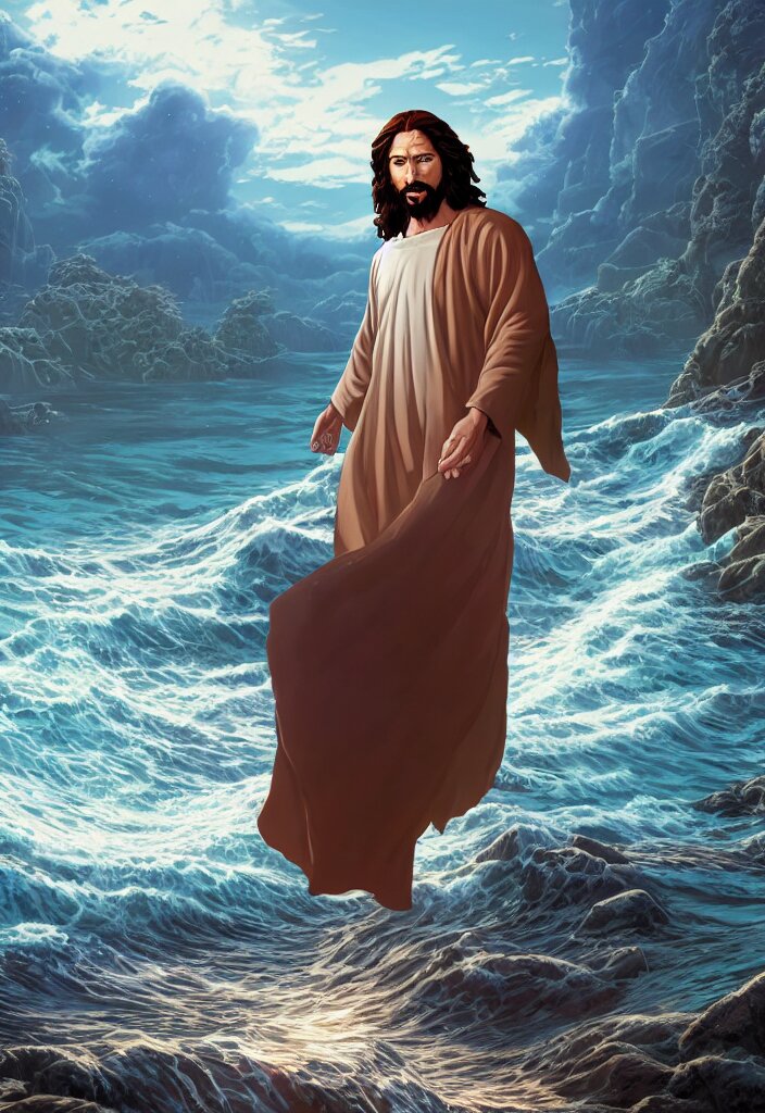 god jesus clam photo 