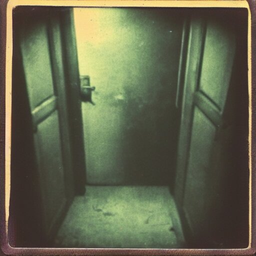 scary door of room